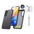 thumbnail image 1 of Kit Funda Esmerilado Uso Rudo Para Samsung Galaxy A+micas Hd, 1 of 8