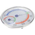 thumbnail image 1 of OULII Analog Humidity Temperature Meter with Clear Dial for Refrigerator and Freezer Use, 1 of 8