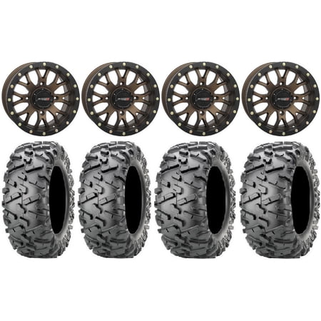 System 3 ST-3 Bronze 14 Wheels 26 BigHorn 2.0 Tires Sportsman RZR Ranger