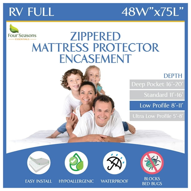 Protector de colchón Four Seasons Essentials RV Short Full