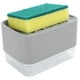 thumbnail image 5 of Dispensador de jabón para platos, tipo prensa, dispensador automático de jabón líquido para encimera de fregadero de cocina, plateado, 5 of 14