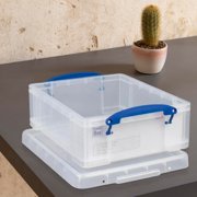 Really Useful Box 8.1L Storage Container w/Snap Lid & Clip Lock Handles