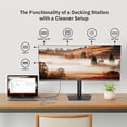 thumbnail image 2 of CODi 34" Ultrawide Curved USB-C Monitor with Docking Station | WQHD 3440x1440 | 90W Power Delivery | HDMI, DisplayPort, Ethernet, USB-A/C, 2 of 5