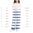 thumbnail image 3 of EnJoCho Girls 2026 Straight Jeans Kids Summer Versatile Y2𝗄 Elastic Waist Wide Leg Denim Pants Hi𝗉 Hop Fall Tween Trousers Girls High Waist Wide Leg Jeans, 3 of 8