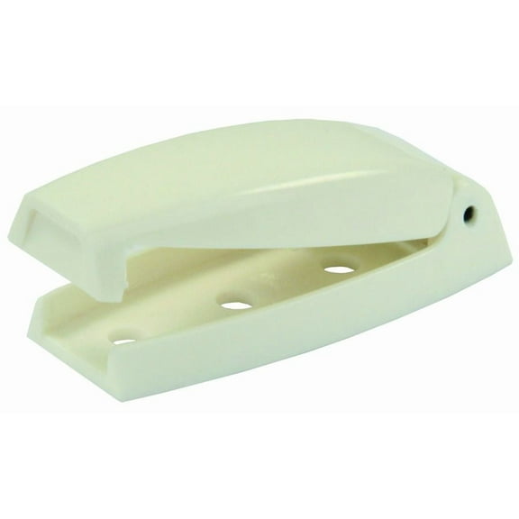 JR Products 10254 - Colonial White Bullet Door Catches