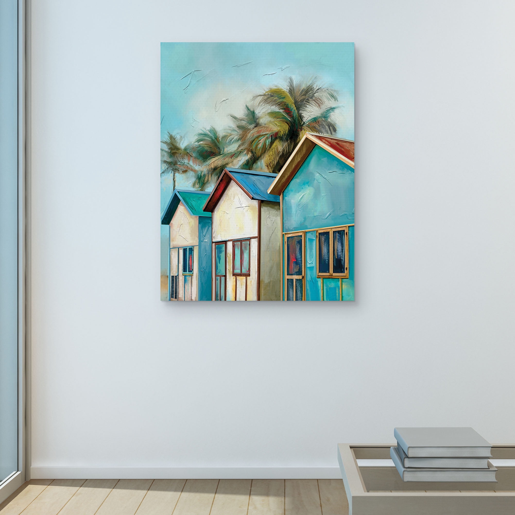 Cabana Trio by Studio Arts Canvas Art Print