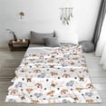 thumbnail image 5 of Sikiie Cute Cartoon Dogs Ultra-Soft Micro flannel Blanket Luxury All Seasons Warm Blanket for Bedding Sofa and Travel (4 sizes)-50"x40", 5 of 7