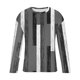 thumbnail image 5 of Blusas y camisas de manga larga y cuello redondo para hombre, camisetas casuales con estampado de moda y cuello redondo, blusas de licra de manga corta para hombre., 5 of 5