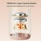 thumbnail image 5 of hervidor termostático Calentador de agua portátil para fórmula de bebé Capacidad de 250 ml 37-55 ℃ Temperatura ajustable Calentador de agua instantáneo inalámbrico Hervidor eléctrico para viajes en a, 5 of 8