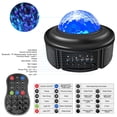 thumbnail image 6 of Christmas Gift New Year Star Projector Night Light Projector with LED Galaxy Ocean Wave Projector Bluetooth Music Speaker for Kid Adult Bedroom,Game Rooms,Party,Home Theatre,Night Light Ambiance, 6 of 8