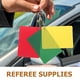 thumbnail image 4 of Juego de 4 tarjetas rojas y amarillas para fútbol: suministros para árbitros deportivos - Tarjetas de penalización rojas, amarillas y verdes para fútbol y otros deportes, 4 of 5