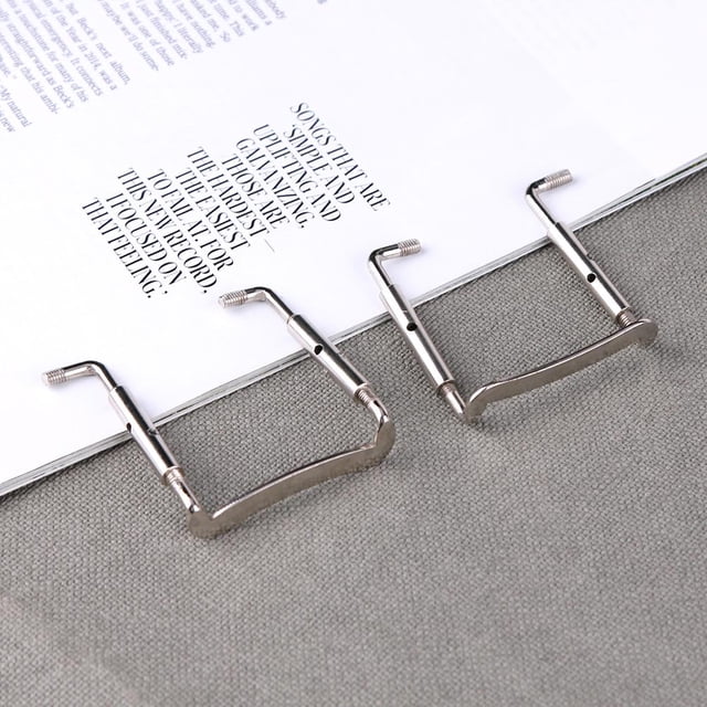 2 tornillos de abrazadera para reposapiés de violín, piezas de Metal de acero inoxidable, 2 uds.