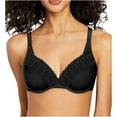 thumbnail image 2 of Bali BLACK LACE Passion For Comfort Back Smooth Bra, US 36DD, UK 36DD NWOT, 2 of 8