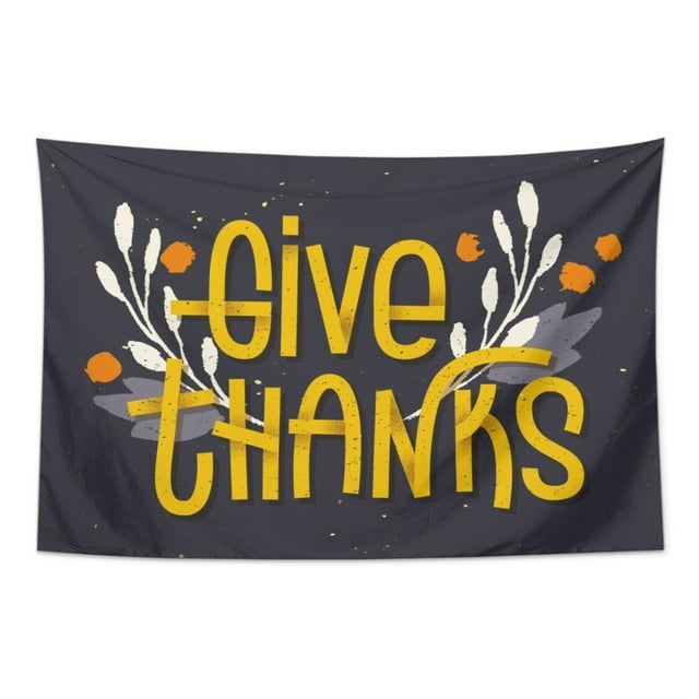 Tapiz decorativo para colgar en la pared, 150 x 150 cm, Anime Gives Thanks