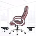 thumbnail image 5 of BestOffice Ergonomic Office Chair, Lumbar Support, Rolling Swivel for Men, Women(Brown), 5 of 7