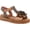 CAMEL MULTI, variant on L’Artiste Tempest Hand-Painted Leather Wedge Sandal