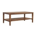 thumbnail image 2 of Pemberly Row Modern Solid Sheesham Wood Coffee Table - Natural., 2 of 5