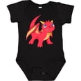 thumbnail image 3 of Inktastic Cute Baby Red Dragon Boys or Girls Baby Bodysuit, 3 of 5