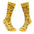 thumbnail image 1 of Happy Nerd Face Emoji Socks from the Sock Panda, 1 of 6