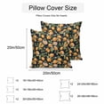 thumbnail image 3 of Waterproof Throw Pillow Covers Set of 2, 20x20 Inch Spring Yellow Lemon Decorative Pillowcases Outdoor Pillow Slip Cushion Covers Set for Couch Tent Green Leaves Botanical Country Retro, 3 of 7