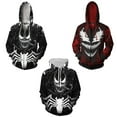 thumbnail image 2 of Venom hooded hoodie men 3D digital print loose hoodie women, 2 of 5