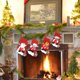 thumbnail image 3 of 4pcs Bas De Nol Bas De Nol Pour Accrocher Le Pre Nol, Bas Pour Arbre De Nol Sac Cadeau Suspendu Dcoration Bas De Nol Pre Nol, Renne, Bonhomme De Neige, 3 of 5