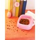 thumbnail image 1 of 1pc Pink Candy-Colored Square Straw Fiber Pet Bowl, Convenient & Easy To Clean Food&Wate Bowl For Cats And Dogs, 1 of 5