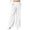 White, variant on Business Casual Pants for Women Wide Leg Pleated Front Office Work Trousers Fashion Textured Pants with Pockets(White,Small)