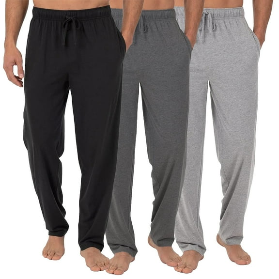 3-Pack Men's Classic Lounge Pants (Sizes, S-3XL)