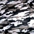 thumbnail image 4 of Lilly Craft Grey and Black Camouflage FLEECE Fabric 100% Polyester - 58"/60" Wide and Sold by the Yard, 4 of 4
