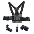 thumbnail image 1 of Soporte para teléfono con correa para el pecho, soporte para cámara de acción, ajustable, fácil de instalar, rotación de 360 grados, clip para teléfono, kit de correa para el pecho, 1 of 8