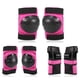 thumbnail image 1 of Rodilleras Irfora Juego de equipo de protección Almohadillas de codo de rodilla 6 en 1 con muñequeras Almohadillas de protección de seguridad para deportes múltiples para niños / adultos Patinaje Irfora Rodilleras, 1 of 7