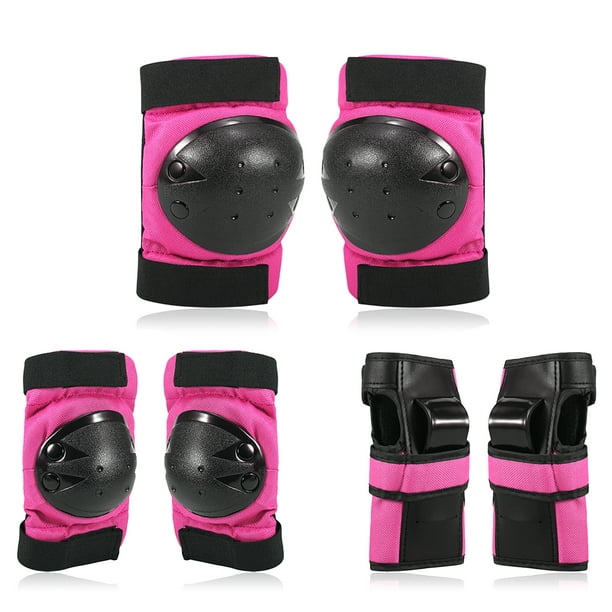 Labymos Protective Gear Set 6 in 1 Knee Elbow Pads with Wrist Guards Multi  Sports Safety Protection Pads for Kids/Adults Scooter Skating Cycling 