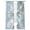Blue, variant on Light Blue White Floral Sheer Curtains 96 Inch Length 2 Panels Set, Retro Botanical Flower Voile Window Treatment Semi Sheer Long Curtains Drapes for Bedroom/Living Room/Kitchen 52"x96"x2
