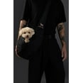 thumbnail image 3 of Noah & Paw Dog Sling Carrier for Small Medium Dogs & Puppies, Dog Carrier with Adjustable Padded Strap, Premium Twill, Insulated with Soft Breathable Fur, Double Safety Feature, Machine Washable, 3 of 5