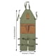 thumbnail image 4 of Toystoory Delantal de jardín Unisex, delantales de jardinería con bolsillos para herramientas, protección ajustable para piernas, babero, Jardín y Patio, 4 of 6