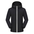 thumbnail image 4 of Men's Waterproof Rain Jacket Outdoor Raincoat Shell Jacket Breathable Jacket for Travel or Daily Wear, 4 of 5