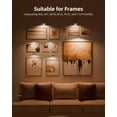 thumbnail image 3 of EZVALO Picture Lights for Wall, Rechargeable Battery Magnetic Poster Lights with 3 Color Temps & 12 RGB, Remote Dimmable Timer Li, 3 of 8