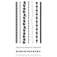 thumbnail image 2 of Fiskars 01-005519 Tampon Transparent de 4 Pouces par 8 Pouces, Border-A-Plenty, 2 of 3