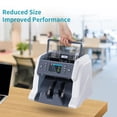 thumbnail image 4 of Ribao Technology BC-40 Money Counter Machine Mixed Denomination UV/MG/MT/IR/Cis Counterfeit Detection For Business, 4 of 13