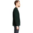thumbnail image 1 of Unisex Long Sleeve Crew with Pocket FOREST GREEN S, 1 of 3