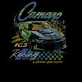 thumbnail image 2 of Women's General Motors Camaro Long Beach Racing  Graphic Tee Black X Large, 2 of 4