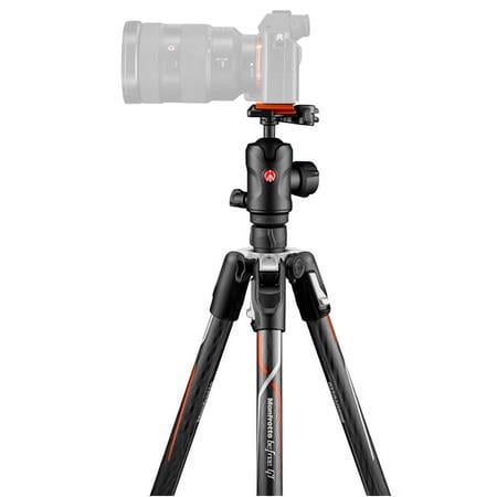 UPC: 0719821433873 | Befree GT 4-Section Carbon Fiber Travel Tripod with 496 Ball Head  Black
