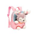 thumbnail image 2 of Mialoley Enfant Sac à Dos de Dessin Animé avec 3D Poupée de Wapiti, Bandoulière Réglable, 2 of 9