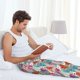 thumbnail image 5 of Balery Easter Egg Pantalones de pijama para hombre, pijama ultraligero, pantalón de descanso-XX-Large, 5 of 6