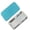 Blue, variant on Pink Pink Lid Reusable 2-Compartment Stainless Steel Snack Container Stackable Metal Toddler Lunch Box With Silicone Lid