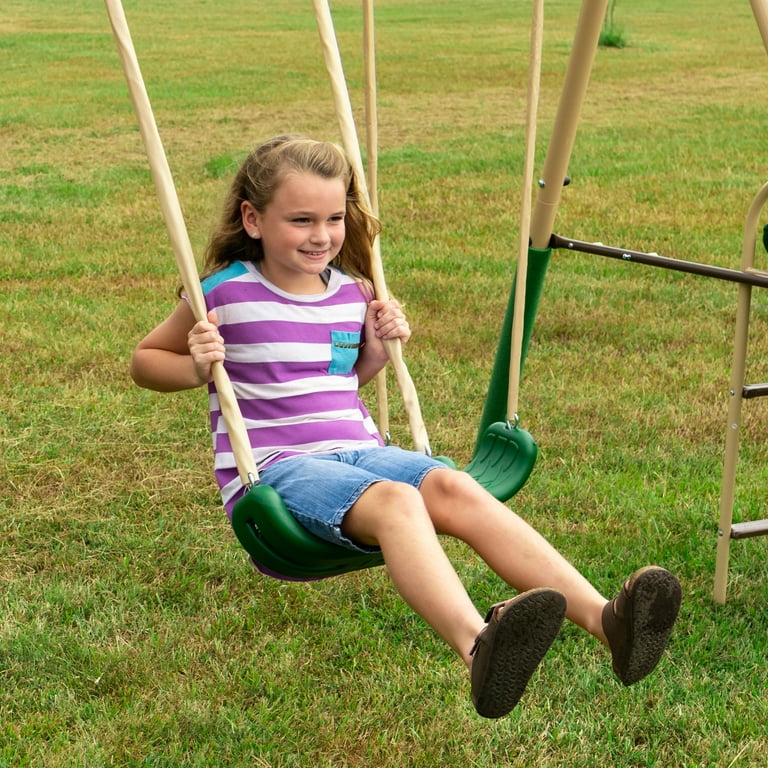 XDP Recreation Crestview Swing Set with 2 Seats, Stand R Swing