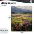 thumbnail image 4 of Stupell Industries Traditional Vast Horizon Of Flowers Canvas Art, 30 x 40, by Svetlana Aleynikova, 4 of 8