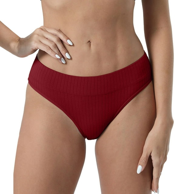 AWZXDE Comfortable Women's Low Rise Mesh Briefs for Everyday Wear Solid Color Underwear for Comfort and Style