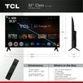 thumbnail image 3 of TCL 32" Q21K Series (NEW 2025) 720P HD QLED Smart TV with Google TV – 32Q21K, 3 of 20
